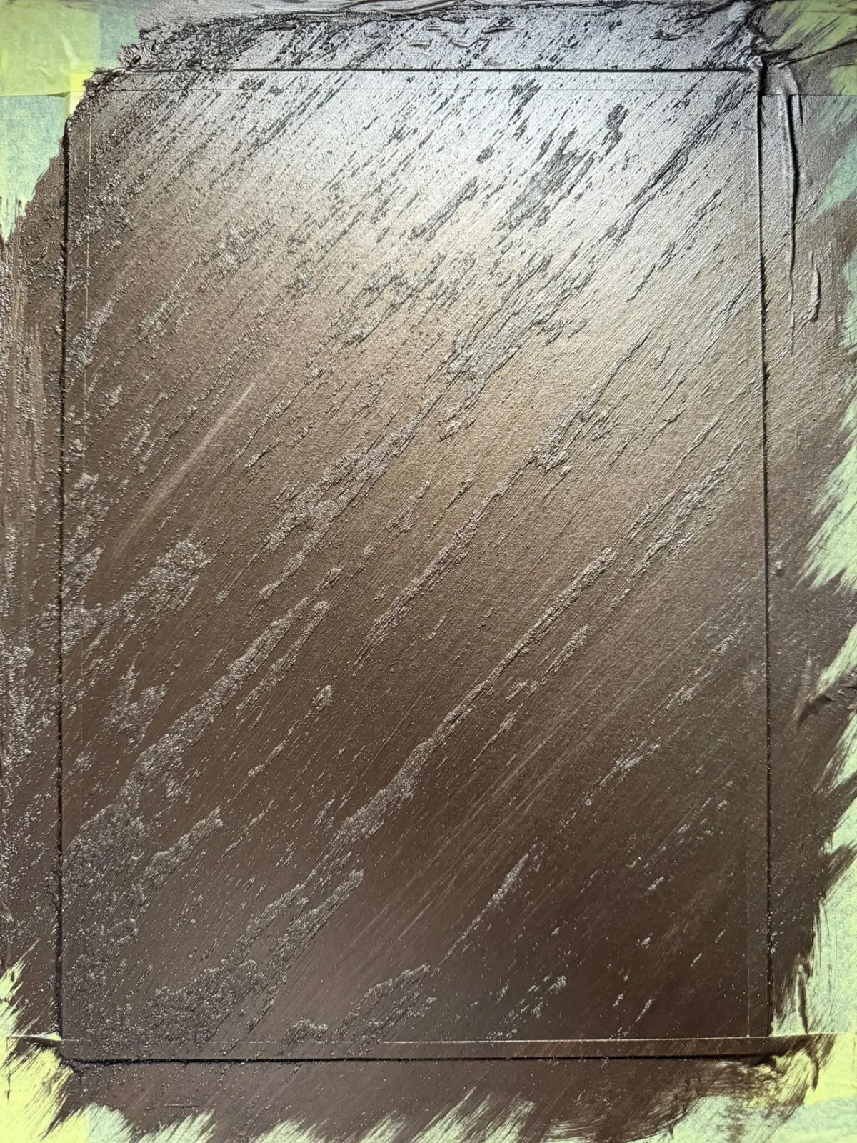 Textured Wall Art in progress